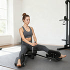 Soozier - Écarteur De Jambes - Machine D’Étirement Des Jambes Pour La Flexibilité Des Écarts-La grande roue offre un réglage de 0 à 180° pour un contrôle sûr et d'une seule main de l'étirement  