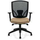 Offices to Go - Fauteuil à basculement synchro Ibex - Noir-Augmentez ou réduisez la tension selon le poids de votre corps pour basculer confortablement sans pousser fortement, réduisant la fatigue musculaire
