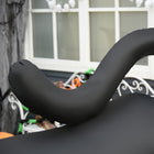 HOMCOM - Chat noir accroupi gonflable Airblown de 6 pieds pour décor d'extérieur Halloween - Noir-Type : Chat noir accroupi 