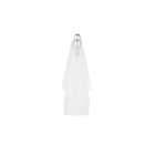 LOGiiX - Apple Pencil Embouts de rechange - Transparent/blanc - Paquet de 4 -4 embouts de remplacement pour les Apple Pencil Gen 1 & Gen 2