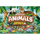 Masterpieces Puzzle Company - World of Animals Opoly Junior jeu de plateau-2-4 Joueurs