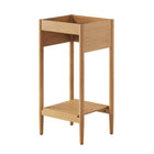 Modway - Zaire 18" Armoire de toilette de salle de bain (lavabo non inclus) - Naturel-Bassin d’évier et installations non inclus