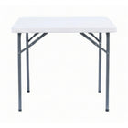 TygerClaw - Table pliante carrée polyvalente pour une utilisation intérieure et extérieure-Design gain de place se repliant à une profondeur de 2,2 pouces pour un stockage efficace