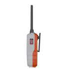 Cobra - Radio VHF portable marine Bluebound 650 - Blanche/Orange-Fonction Float n’ Flash avec noyau flottant orange Signature pour une localisation rapide par-dessus bord