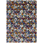 Modway - Arisa Mosaïque hexagonale géométrique Tapis 4 pi l x 6 pi L - Multicolore-Tapis en mosaïque hexagonale géométrique
