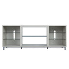 Manhattan Comfort - Meuble TV moderne Brighton 60 po - Beige-Meuble TV moderne autoportant pour salon et chambre