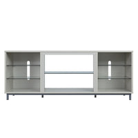 Manhattan Comfort - Meuble TV moderne Brighton 60 po - Beige-Meuble TV moderne autoportant pour salon et chambre
