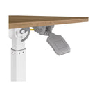 Seville Classics - 25,6 po W Chariot de bureau mobile inclinable à vérin pneumatique - Bois naturel-Inclinez facilement la surface du bureau pendant le travail idéal pour le dessin l écriture ou la peinture et profitez d un confort de travail amélioré