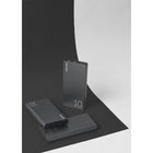 LOGiiX Piston Power Banque de Puissance Portable 10000 mAh 20W - Gris Graphite-2 ports USB-A et un port USB-C Power Delivery de 20W pour une connectivité facile