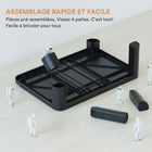 ShoppingAll - Rehausseur de moniteur à hauteur et angle de surface réglables-Plateau 400 × 280 mm avec trous de ventilation pour mieux dissiper la chaleur.