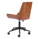 Zuo - Maker Chaise de bureau - Brun-7