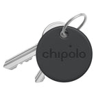 Chipolo - Traceur Bluetooth ONE Spot - Noir - Paquet de 4-Lire le son pour trouver des objets à proximité (jusqu'à 200 pieds)