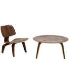 Modway - Fathom 2 pièces Ensemble du salon - Noyer-Table : Contreplaqué moulé durable