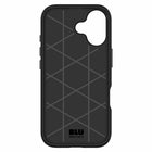 Blu Element - Étui Armour Rugged pour iPhone 17 - Noir-Boutons électrolytiques à réponse rapide