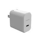 mophie - Chargeur mural GaN USB-C PD 30 W - Blanc-Vitesse de charge maximale de 30 W