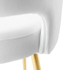 Modway - Rouse Salle à manger Fauteuil d’appoint - Blanc-10
