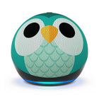 Amazon - Echo Dot 5ème génération Enfants - Hibou-Tout Nouveau Echo Dot Kids - Notre haut-parleur intelligent le plus populaire et le plus mignon avec Alexa, conçu pour les enfants (pas un jouet). Le haut-parleur amélioré offre des voix plus claires et un son riche et dynamique.