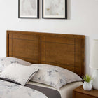 Modway - Marlee Bois Lit à plateforme complet avec pieds écartés, Noyer-Rubberwood Legs
