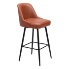 Zuo - Keppel Tabouret de bar pivotant - Brun-Design ergonomique