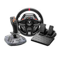 Thrustmaster - Pack de simulation agricole T128 SimTask-T128 : Volant à retour de force dynamique avec une roue légère et un design moderne et polyvalent