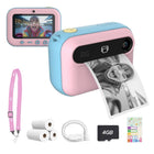 myFirst - New Camera Insta 20 Appareil photo numérique instantané pour enfants - Cotton Candy-La myFirst Camera Insta 20 allie fonctions d’appareil photo à impression instantanée et numérique : elle offre la satisfaction immédiate des impressions instantanées, la sauvegarde des souvenirs en mode numérique et des cadres amusants préchargés, ce qui en fait un excellent cadeau de Noël/anniversaire pour les enfants créatifs qui aiment les photos et les selfies . elle bénéficie également d’un design sûr et adapt