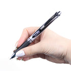 Pentel - EnerGel Rétractable Stylo à Encre Gel (0,7mm), Noir Ensemble Stylo et Encre Recharge-Doté d’un corps simple et élégant pour un design chic et professionnel.