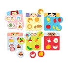 Banana Panda - Jouons au Délicieux Bingo, à partir de 2 ans-Jouez et apprenez - nos jeux Let's Play pour les tout-petits, comme Yummy Bingo, sont amusants et éducatifs ! Ce jeu est idéal pour entraîner la perception, la mémoire, la concentration et la pensée logique