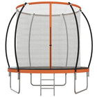 Soozier - Trampoline 10 pi avec filet de sécurité et échelle-Livré avec un cadre en acier galvanisé et 54 ressorts solides