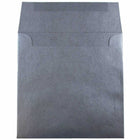 JAM Paper Enveloppes d'invitation carrées métalliques 6,5 x 6,5 po - Stardream noir anthracite - paquet de 25 (GCST506)-Taille: 6 1/2 x 6 1/2 pouces