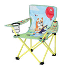 Danawares - chaise de camping enfant avec porte-gobelet et sac - Bluey-Avec ses graphismes colorés de Bluey et un porte-gobelet intégré, elle est parfaite pour l'intérieur comme l'extérieur