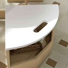 Qaba - Ensemble table et chaises pour enfants 5 pièces avec rangement pour chambre d’enfant - blanc-Matériaux MDF sûrs assurant une utilisation adaptée aux enfants  
