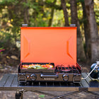 Blackstone - Plaque chauffante de camping au propane série Original avec brûleur latéral-Design compact avec poignée de transport pour une portabilité accrue