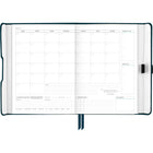 AT-A-GLANCE - Agenda hebdomadaire/mensuel Foundation non daté - 8 1/4 po H x 5 3/4 po l - Bleu - Anglais-Un mois sur deux pages