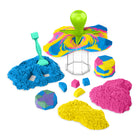 Kinetic Sand - Squish N’ Create-3 couleurs de kinetic sand : Ce coffret Kinetic Sand contient 127 g de Kinetic Sand jaune, de Kinetic Sand rose et de Kinetic Sand bleu. Remuez le sable et laissez-le couler, puis superposez-le, sculptez-le et coupez-le avec les outils pour révéler vos motifs uniques.