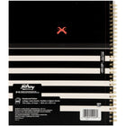 Hilroy - Cahier West Village – 10 1/2 po H x 8 5/8 po l – 160 pages – À rayures-Pages perforées : Les bords perforés uniformes permettent de détacher les pages facilement et proprement, idéals pour remettre des travaux, partager des notes ou organiser des documents.