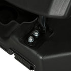Soozier – Panier de basketball ajustable de 9,6 à 11,5 pi avec panneau et base lestée-Rebondisseur incliné à la base pour offrir plus d'espace pour les dunks
