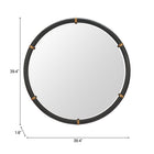 Zuo - Miroir Brile - Noir-Garantie limitée de 3 ans