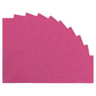 JAM Paper - Papier de soie - Rose Fuchsia - 100 feuilles-Ce papier de soie est fabriqué à partir de papier colouré de 10 lb, présente une finition lisse et est facile à utiliser