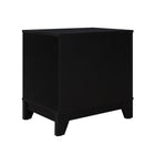 Manhattan Comfort - Table de nuit Sheridan 54,9 cm style mid-century moderne - Noir-Assemblage à domicile requis Tout le matériel inclus