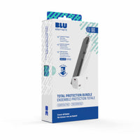 Blu Element - Ensemble Protection Totale pour Galaxy S25 Edge-Revêtement anti-éraflures 9H