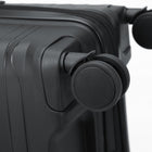 TUCCI - Bagage d'enregistrement à coque rigide Lussore 24 po - Noirs-Serrure TSA intégrée – Sécurisée et adaptée aux voyages. Équipée d’une serrure combinée intégrée approuvée par la TSA pour un voyage sans tracas et une tranquillité d’esprit