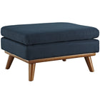 Modway - Engage Tissu rembourré Ottoman - Azure-Ottoman rembourré