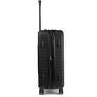 Bugatti - Valise d'enregistrement 25.50po à roulettes pivotantes de la collection Berlin - Charbon-Poignées supérieures et latérales renforcées pour une durabilité accrue