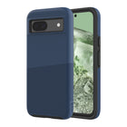 AXS - PROTech Plus étui mince anti-choc avec double couche pour Google Pixel 8a - Bleu Astral-Résistant aux chutes jusqu’a 10 pieds