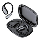 Adesso - Xtream T5 Écouteurs ouverts Bluetooth, contrôle tactile, étui, résistant à l’eau, design sportif - Noir-Écouteurs à oreille ouverte Bluetooth 5.3 pour une connexion sans fil stable et un son clair