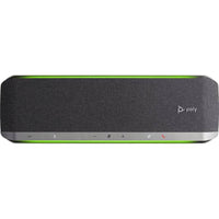 HP - Poly Sync 60 - Haut-parleur Bluetooth filaire/sans fil - Noir-Réseau de six microphones