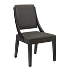 Modway - Cambridge Tissu rembourré Chaises de salle à manger Ensemble de 2 - Gris-Épingles de pied non marquées