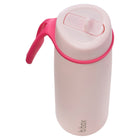 b.box - Bouteille isotherme à couvercle rabattable - 690 ml - Rose Paradis-Poignée de transport durable et flexible pour plus de praticité en déplacement