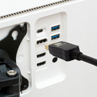 Staples - Tech Câble DisplayPort 1.4 - 6 pi-Contacts plaqués or : assure une clarté du signal supérieure et une durabilité accrue
