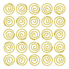 JAM Paper - Trombones circulaires - trombones ronds - jaunes - paquet de 50-Ces trombones colourés sont parfaits pour organiser les papiers à la maison, à l'école ou au bureau